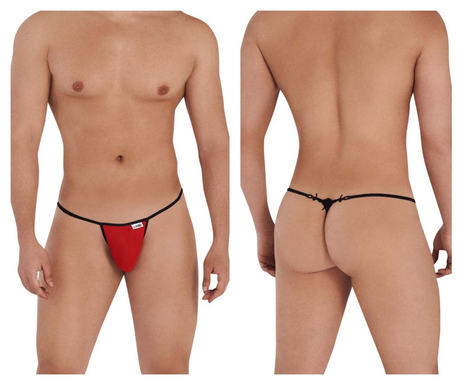 Candyman 99589x Lace Garther G-string Red –