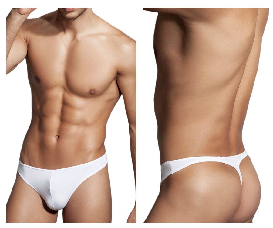 Doreanse Naked Thong 1216 White Mens Underwear