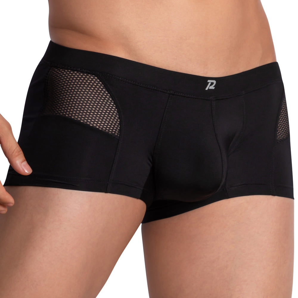 Pistol Pete PPG040 Side Mesh Boxer Black