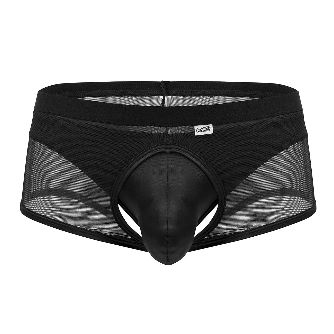 JCSTK - CandyMan 99629 Trunk and Thong Set Black