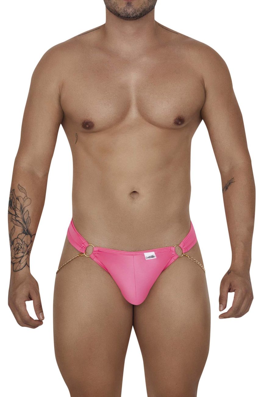 CandyMan 99669 Chain Thongs Pink