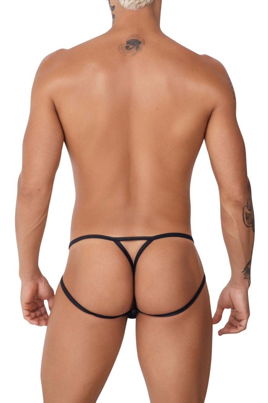 CandyMan 99762 Jock G-String Black