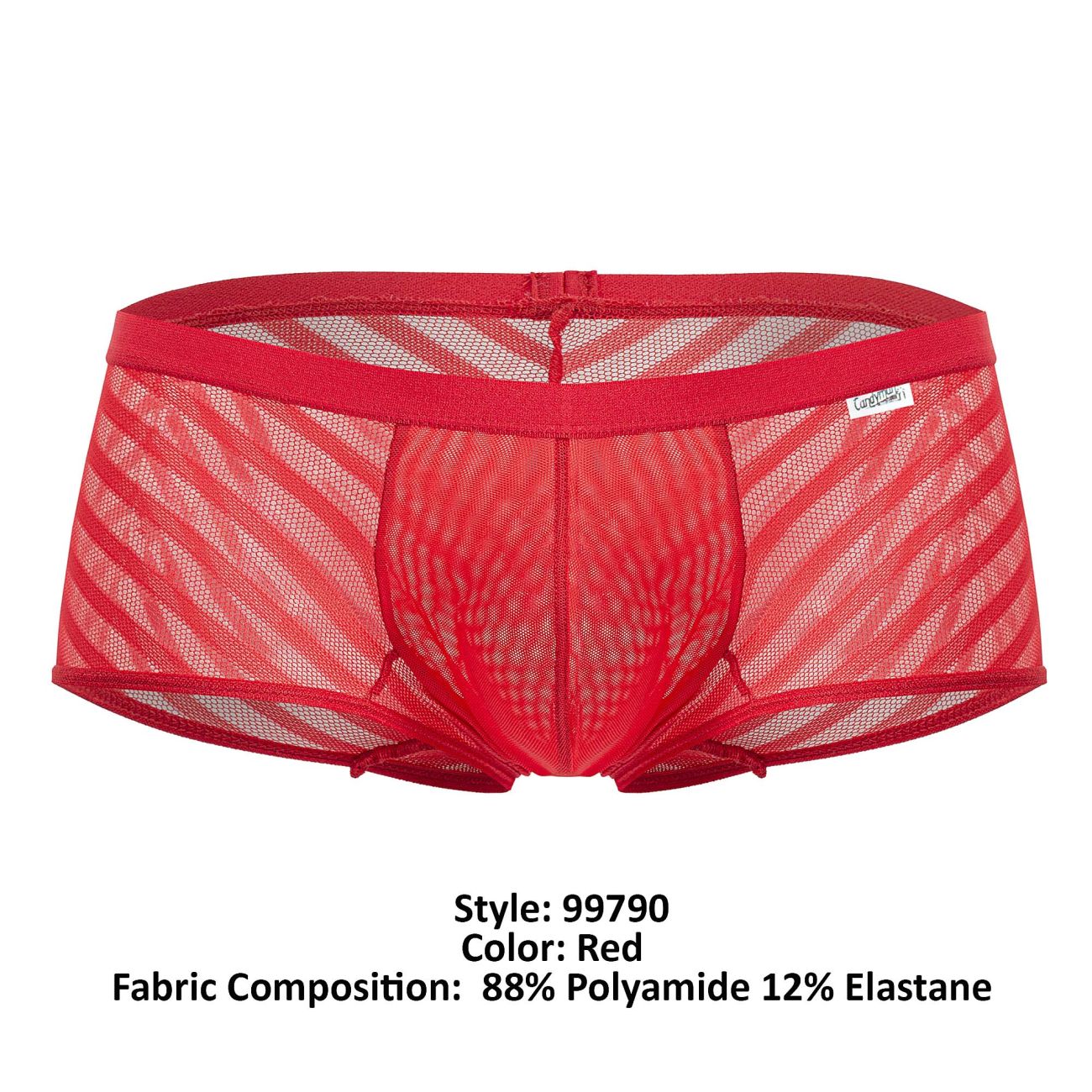 CandyMan 99790 Mesh Trunks Red