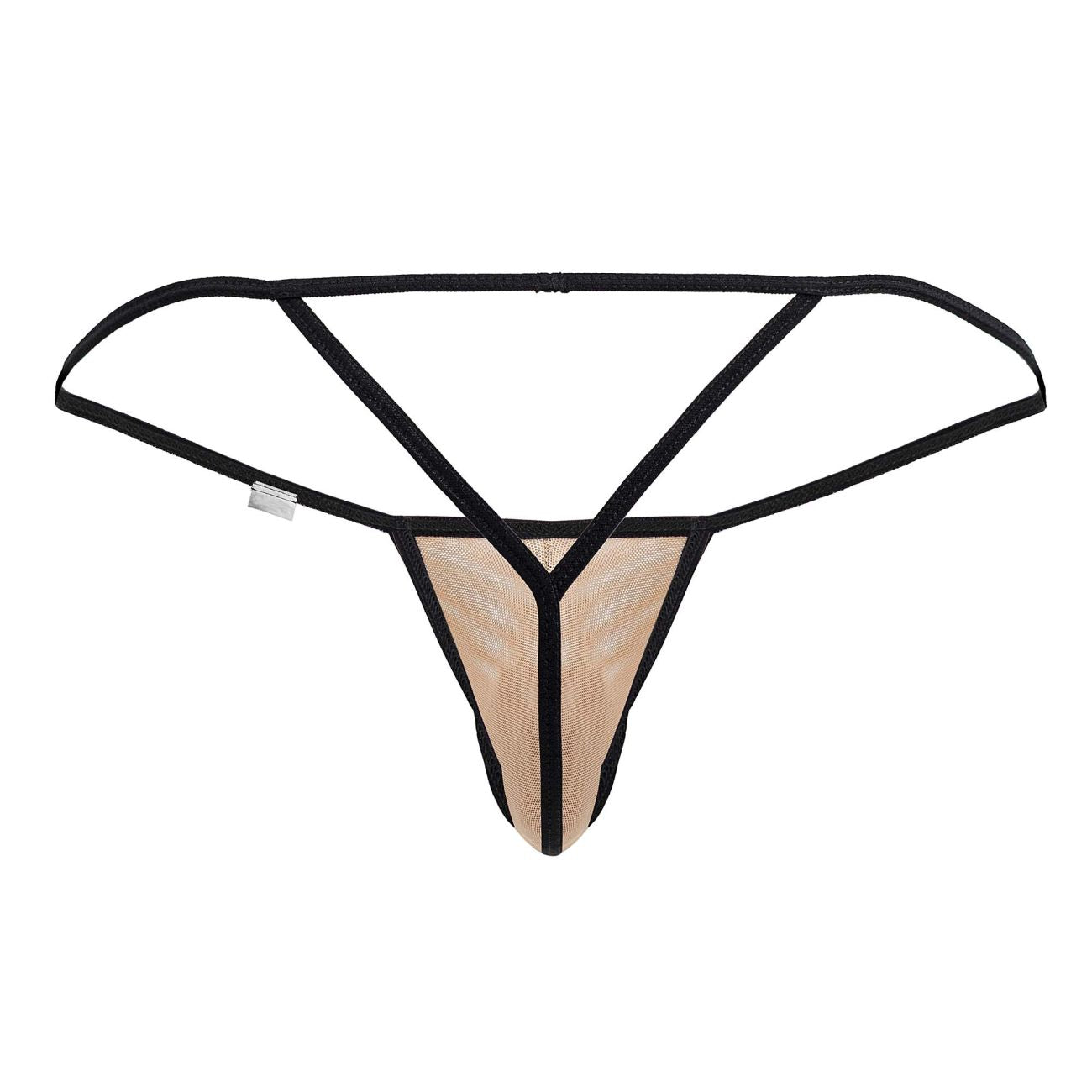 CandyMan 99795 Mesh G-String Thongs Beige