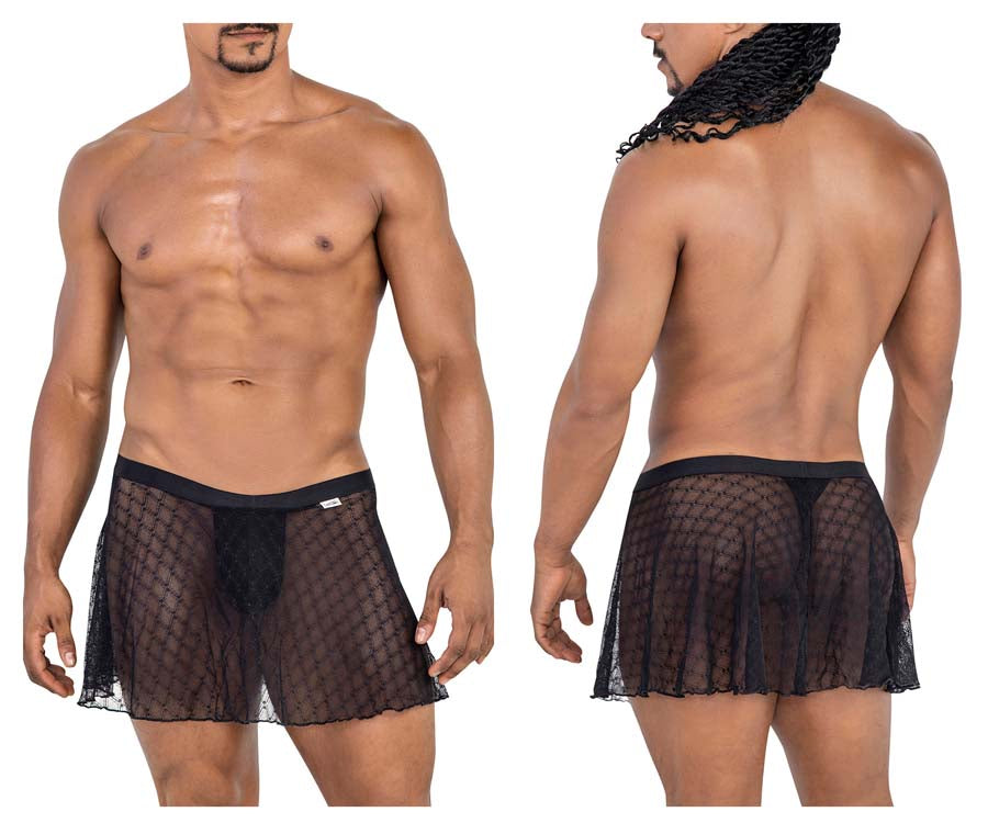 CandyMan 99813 Mesh Skirt Black