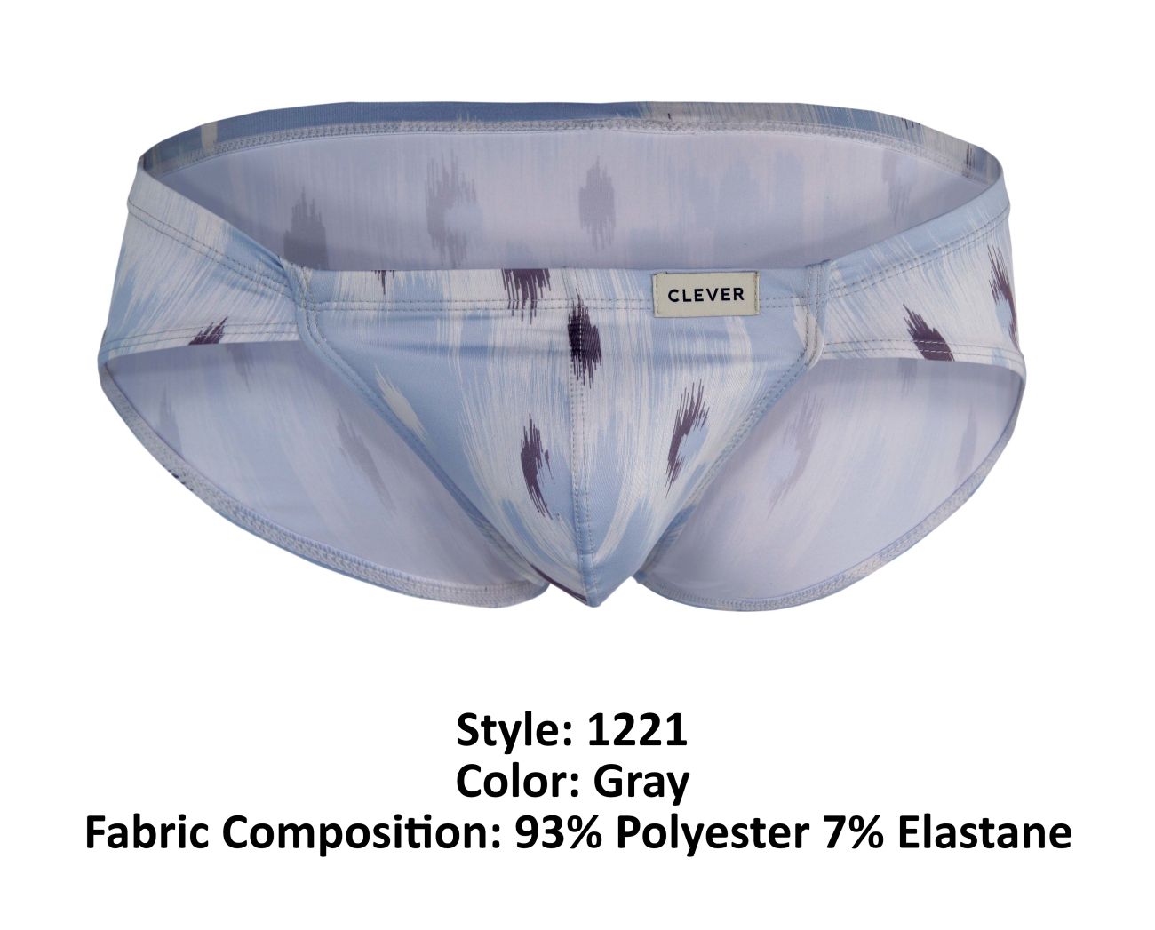 Clever 1221 Halo Briefs Gray