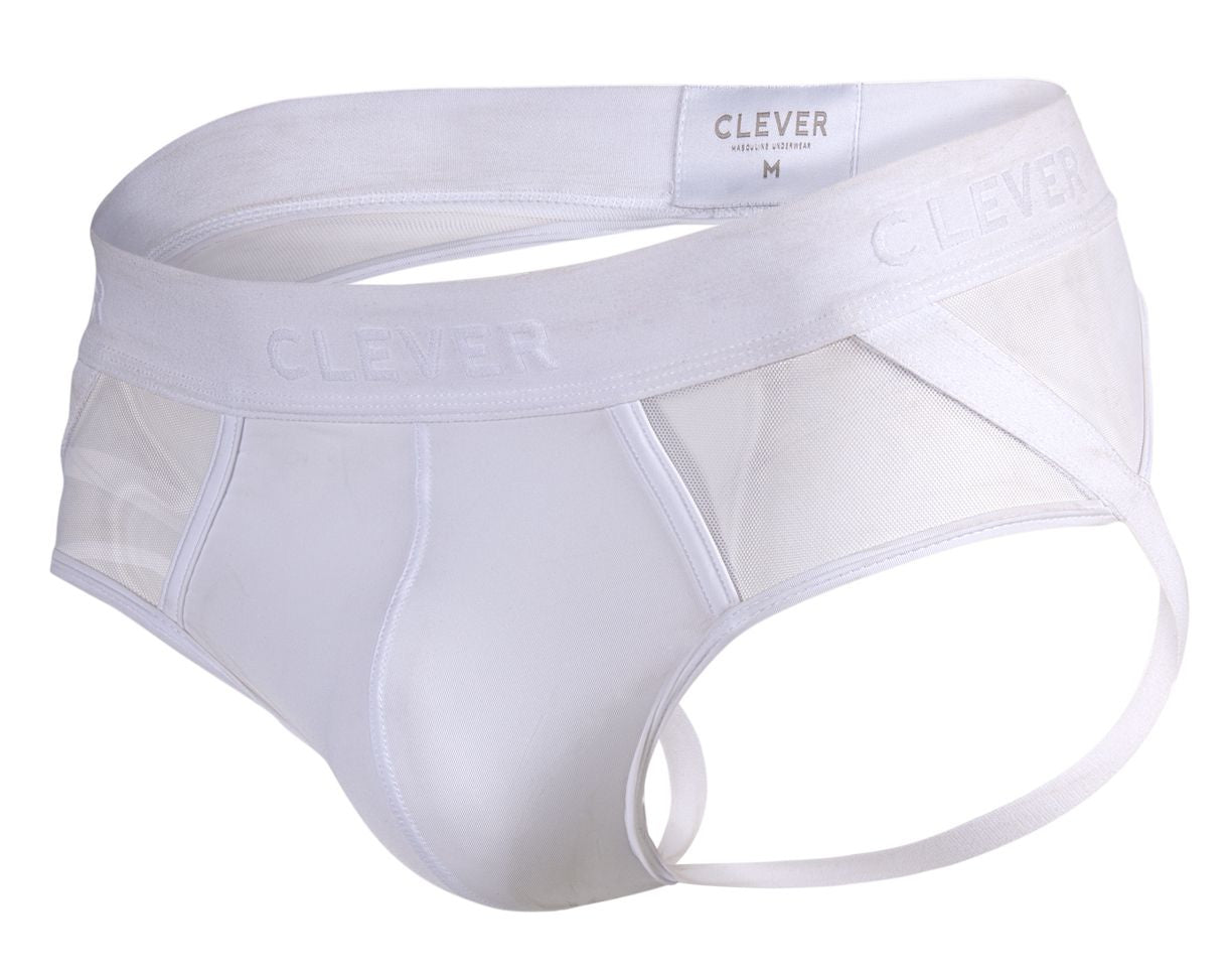 Clever 1513 Caspian Jockstrap White