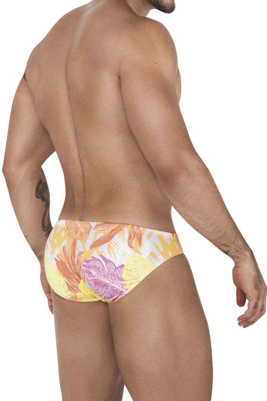 Clever 1519 Persian Swim Briefs Yellow Multi