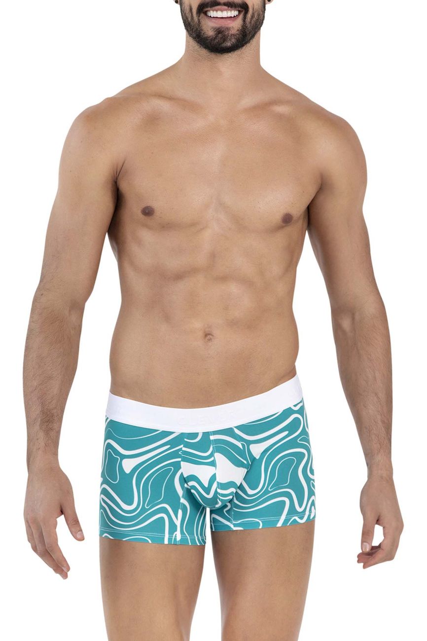 Clever 1637 Dynamic Trunks Green Print