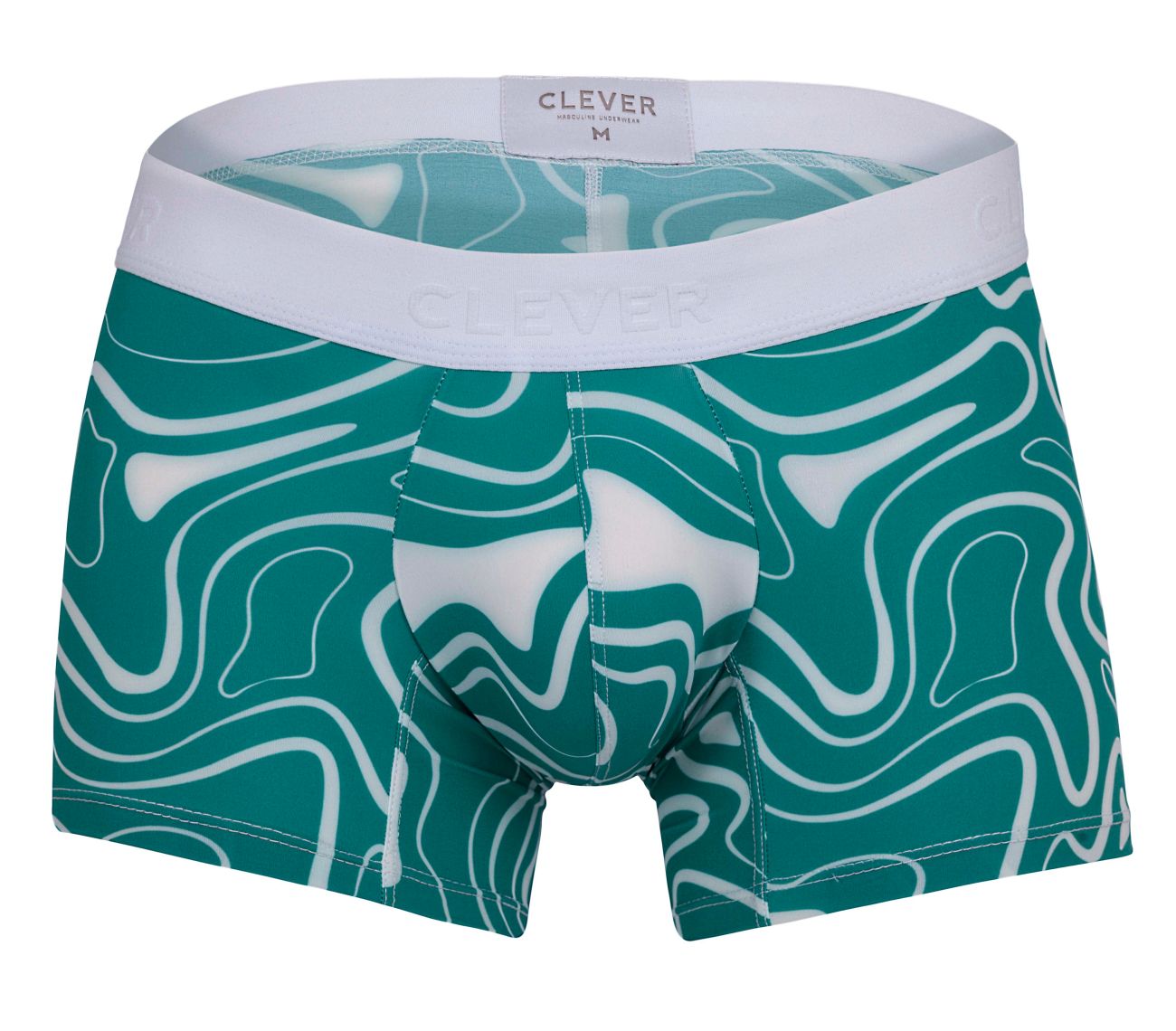 Clever 1637 Dynamic Trunks Green Print