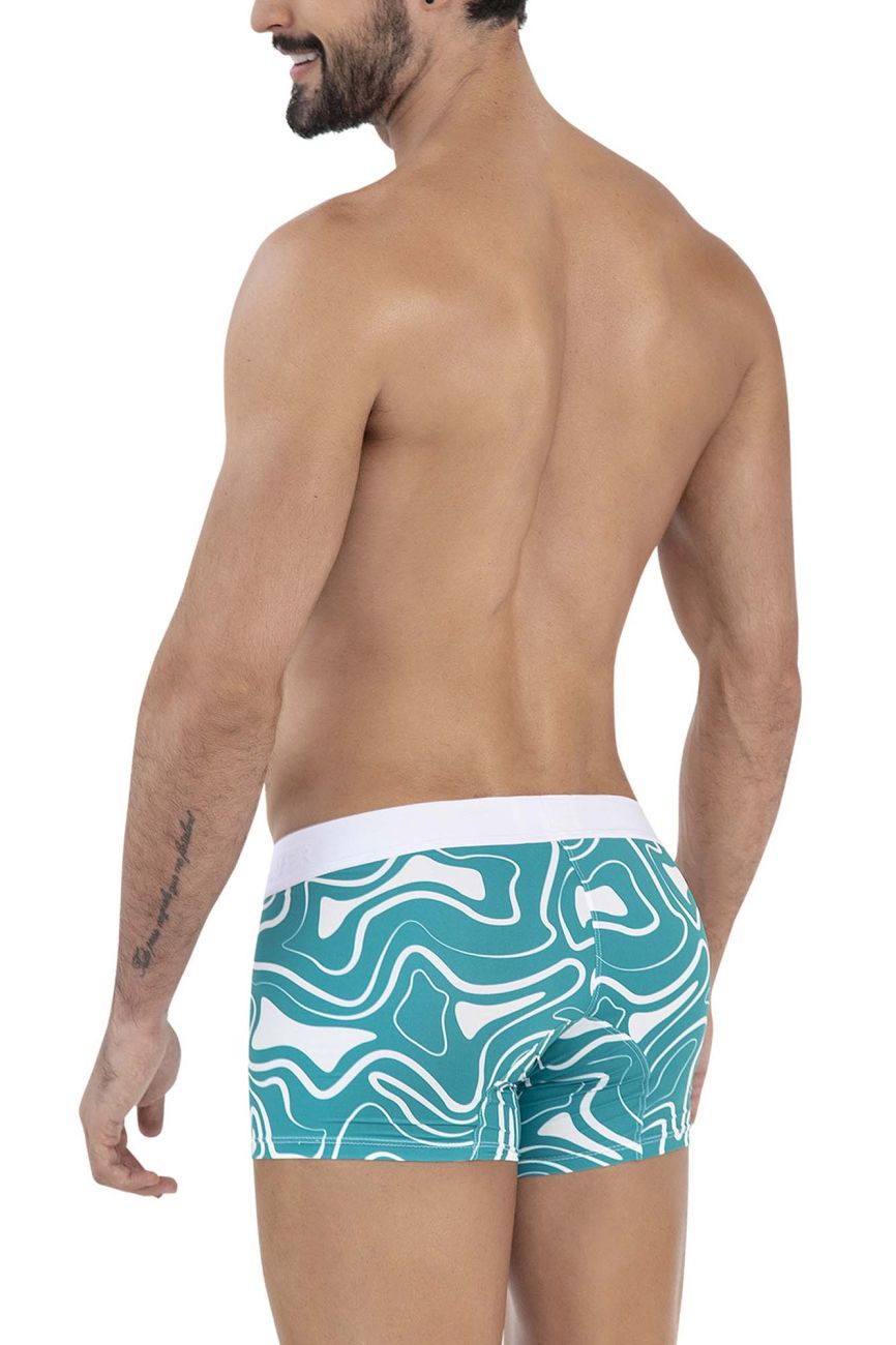 Clever 1637 Dynamic Trunks Green Print