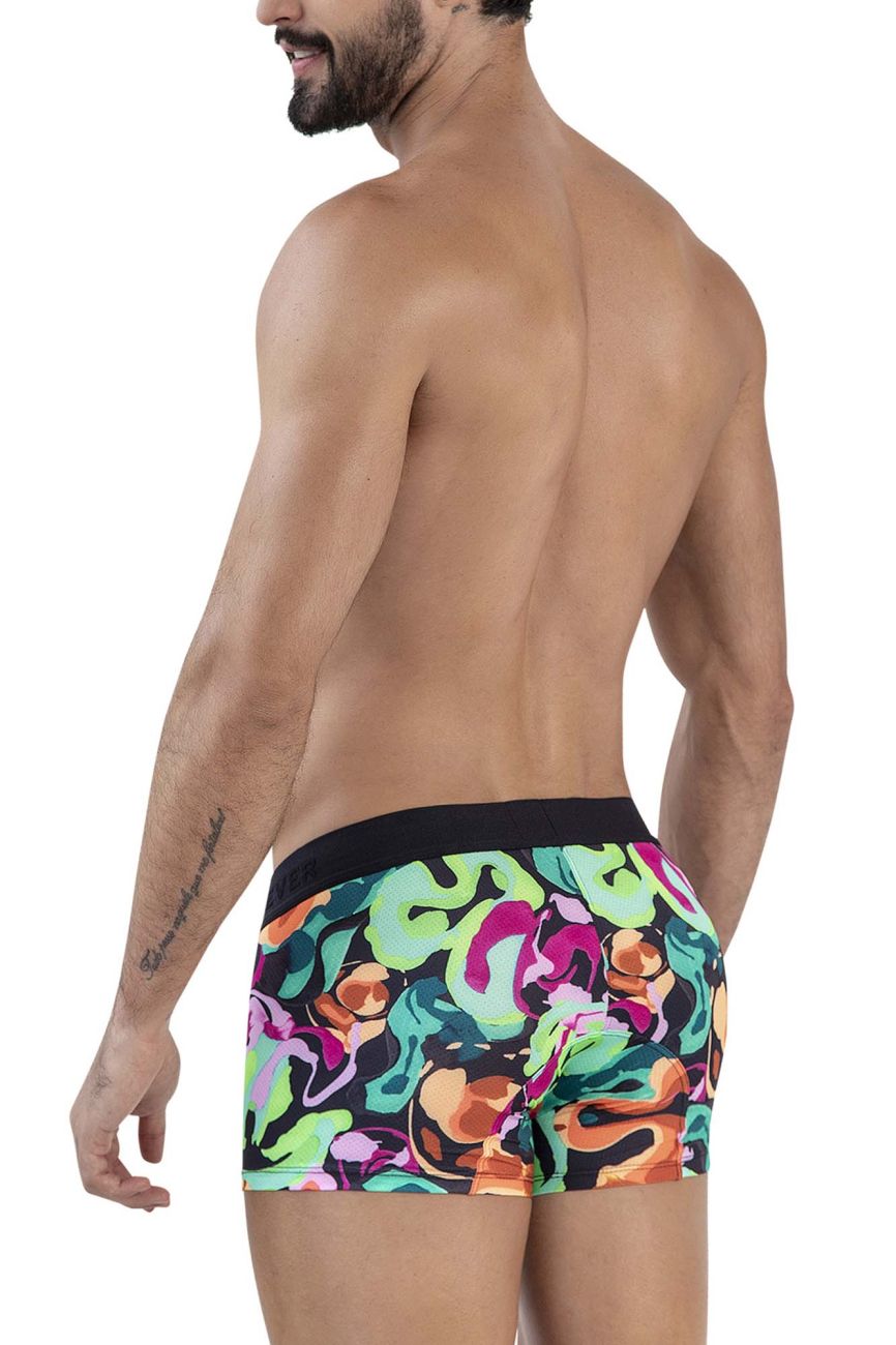 Clever 1642 Absolute Trunks Black Print