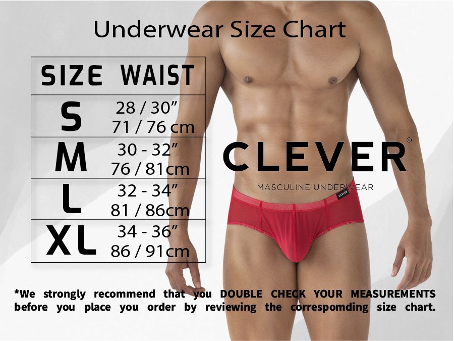 Clever 1626 Yin Yang Briefs White