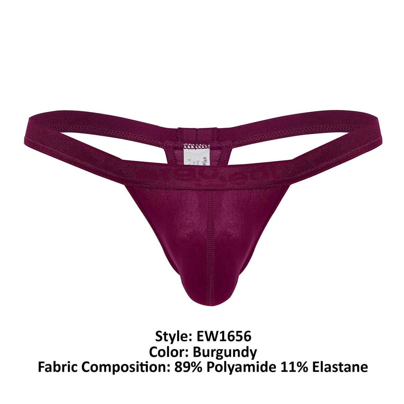 ErgoWear EW1656 SLK Thongs Burgundy