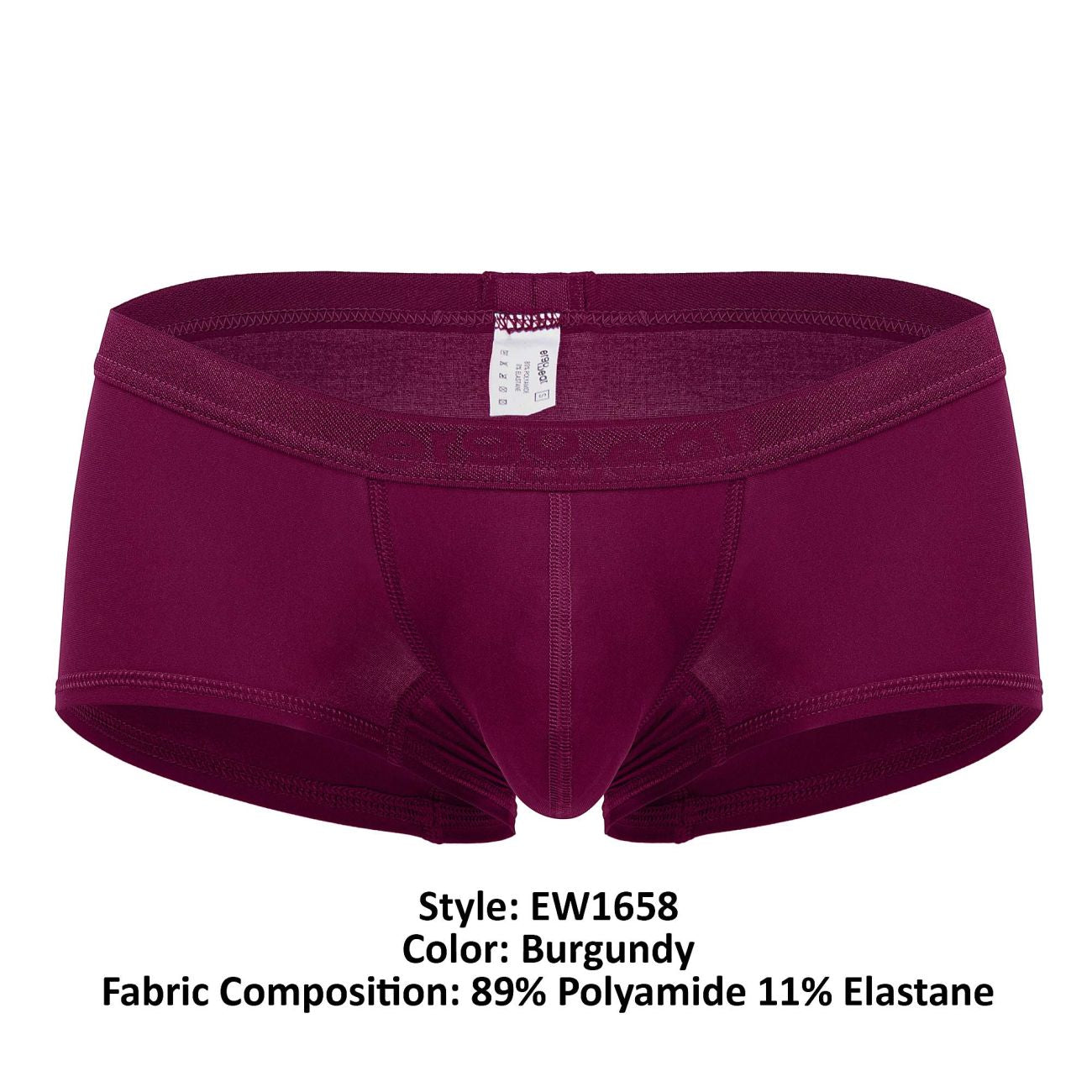 ErgoWear EW1658 SLK Trunks Burgundy