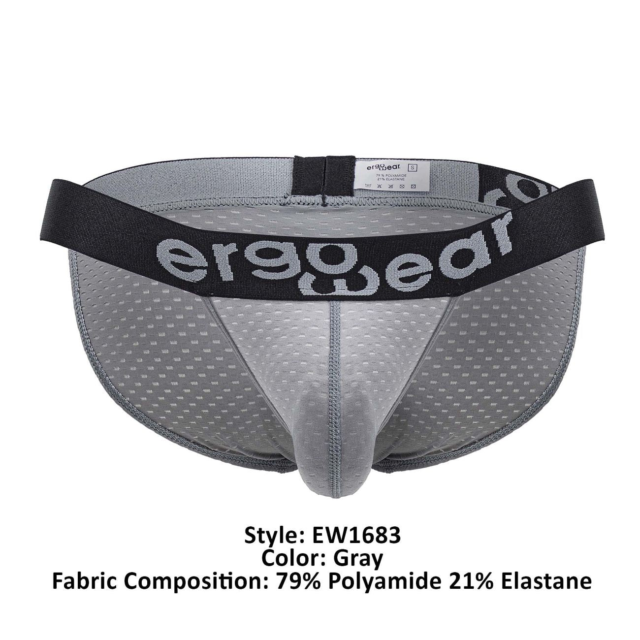 ErgoWear EW1683 MAX FLOW Bikini Gray