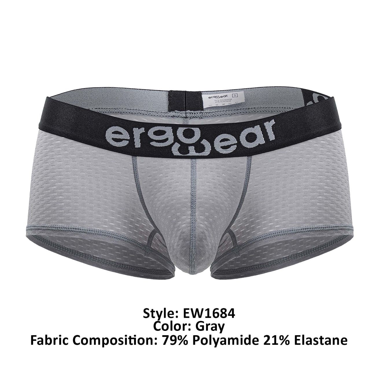 ErgoWear EW1684 MAX FLOW Trunks Gray