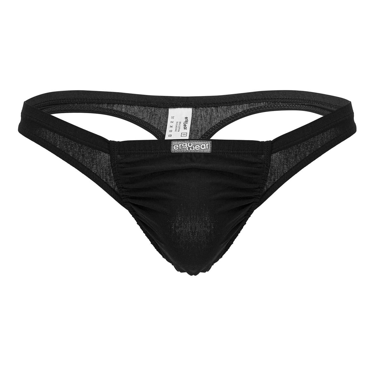 ErgoWear EW1726 FEEL GR8 Cotton Thongs Black