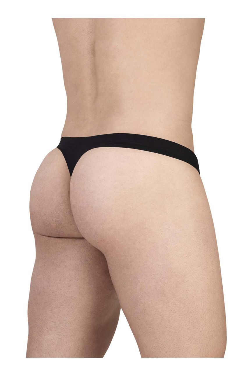 ErgoWear EW1726 FEEL GR8 Cotton Thongs Black