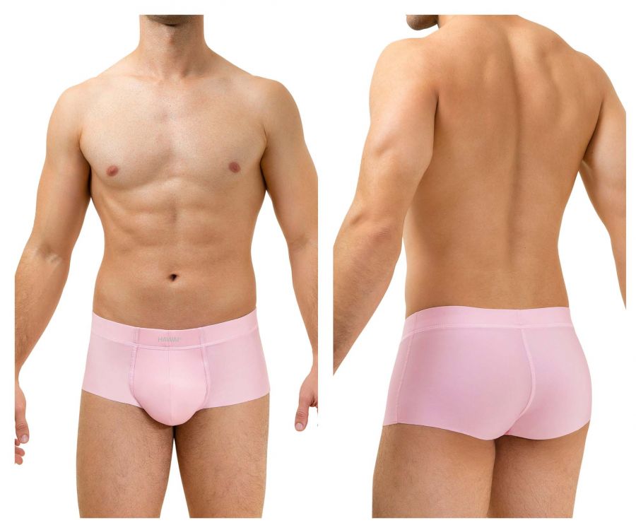 HAWAI 42142 Solid Mini Trunks Pink