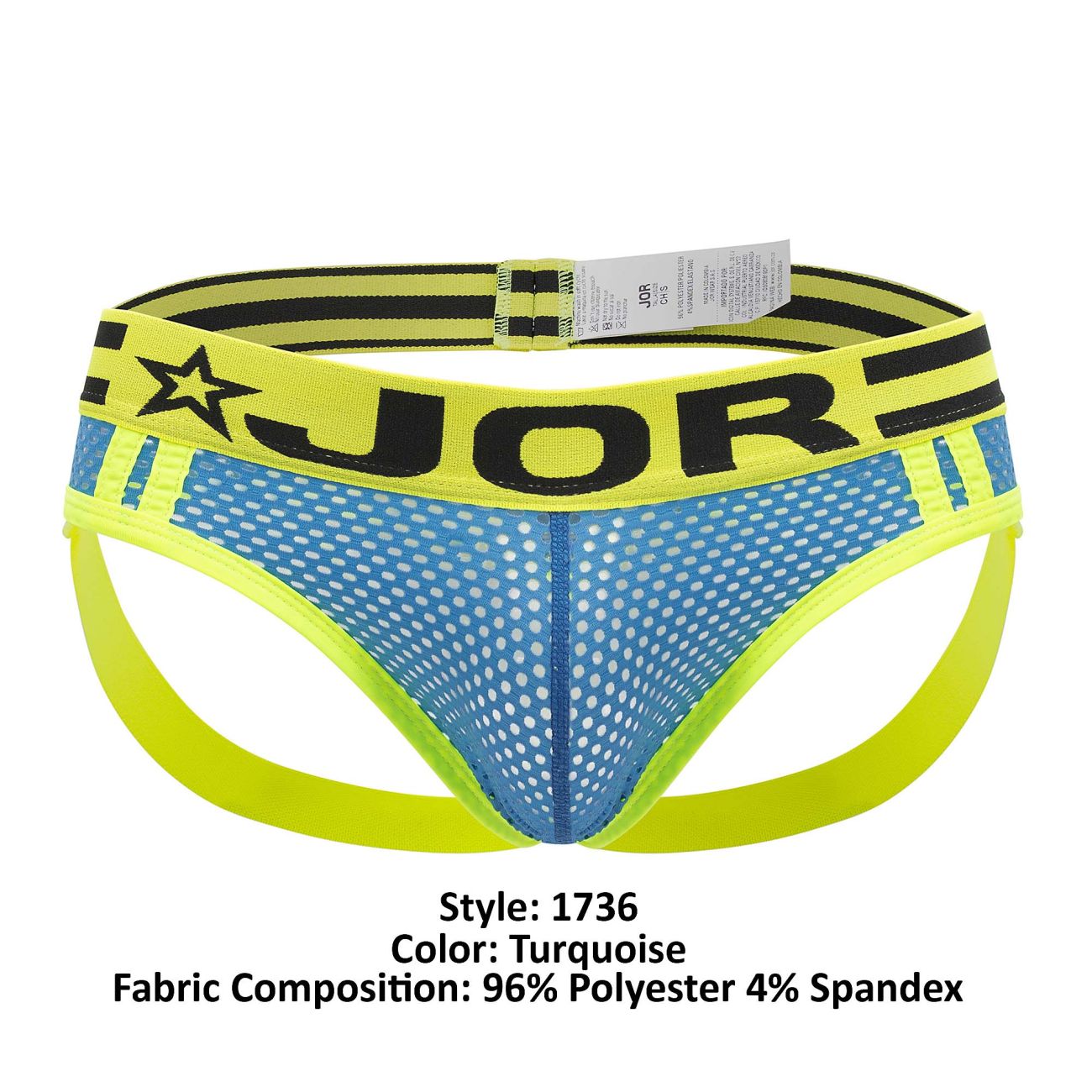 JOR 1736 Speed Jockstrap Turquoise