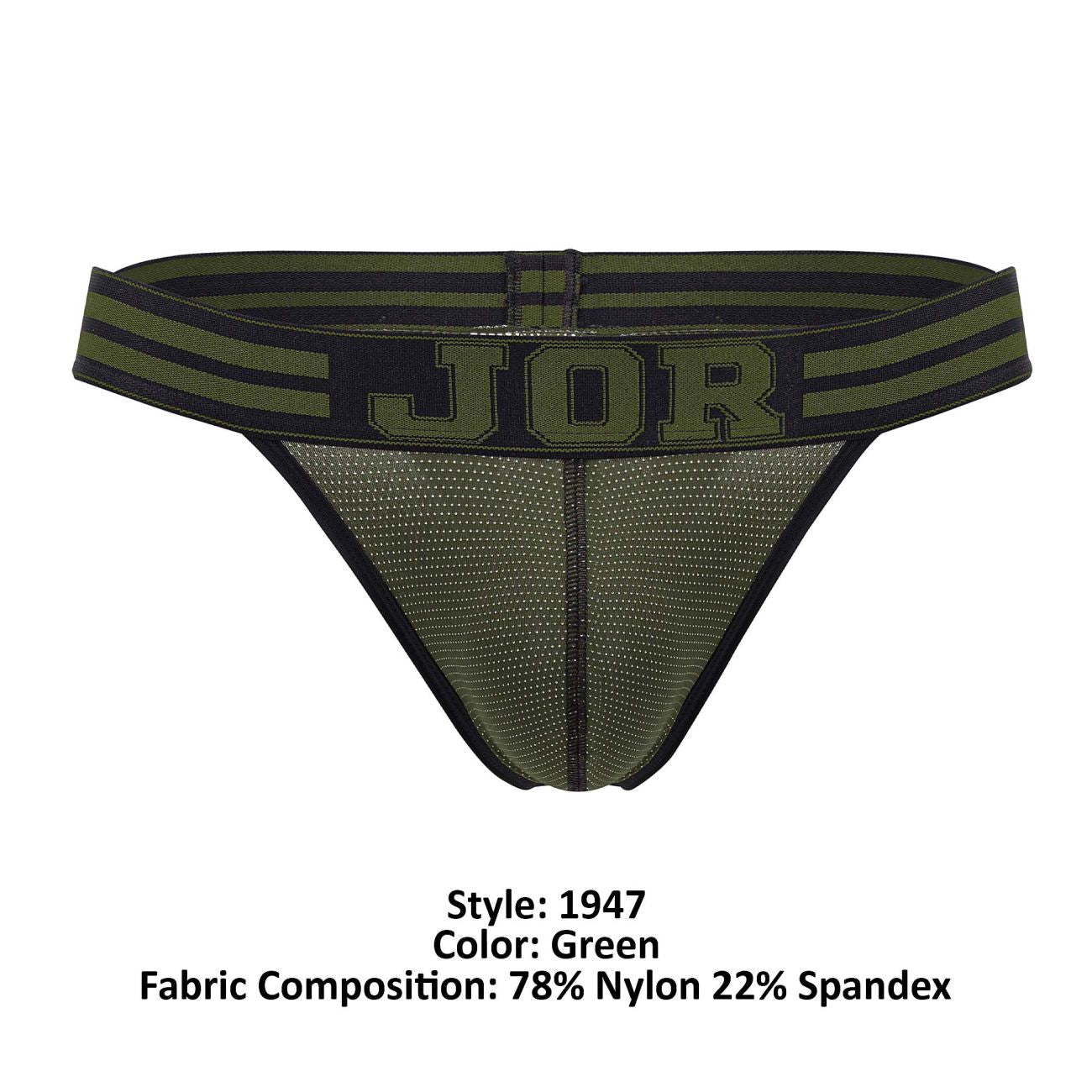 JOR 1947 College Thongs Green