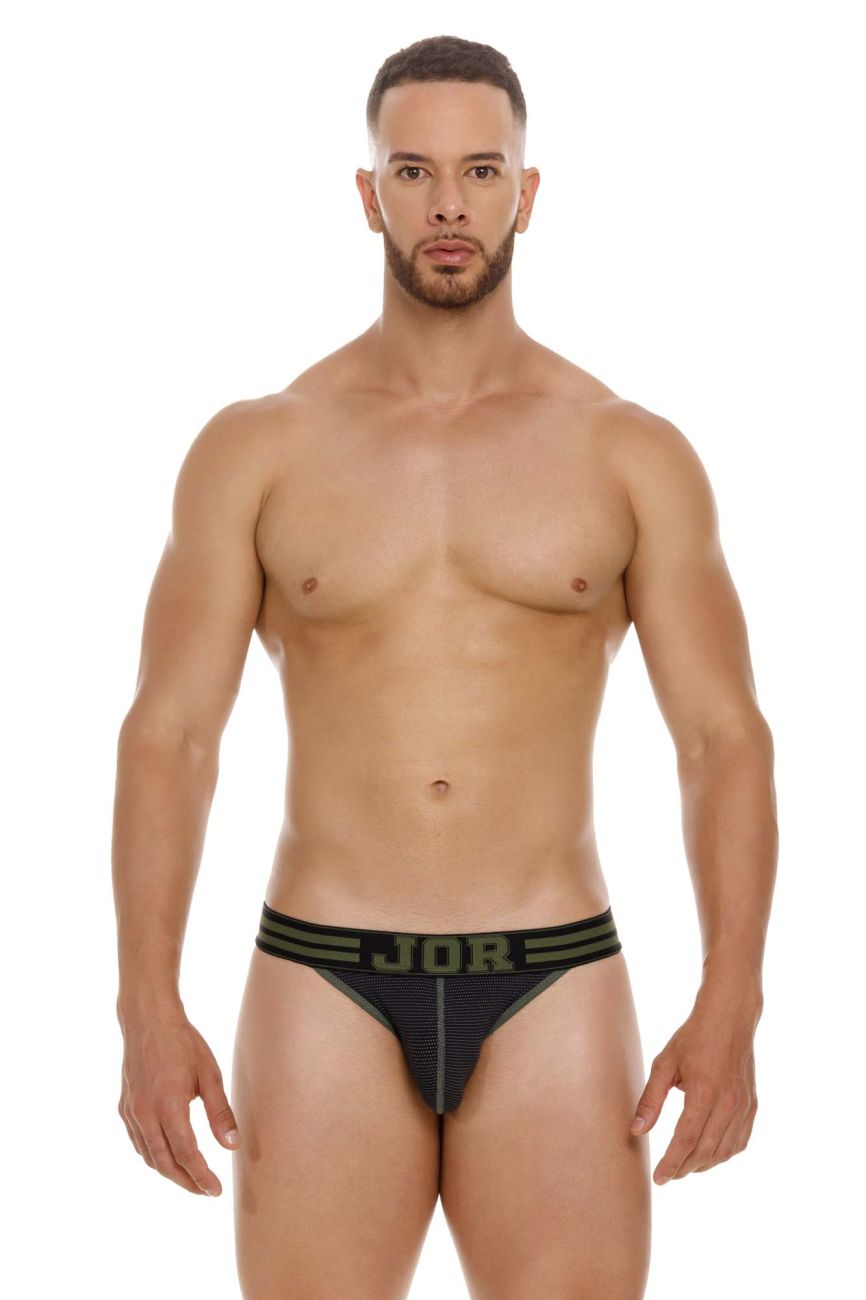 JOR 2059 College Jockstrap Black