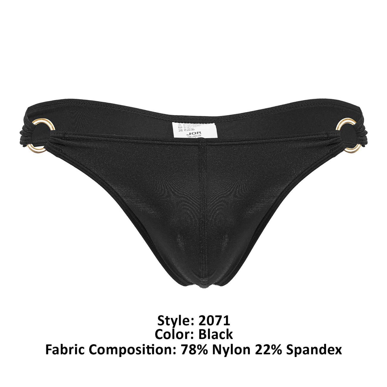 JOR 2071 Magnus Thongs Black