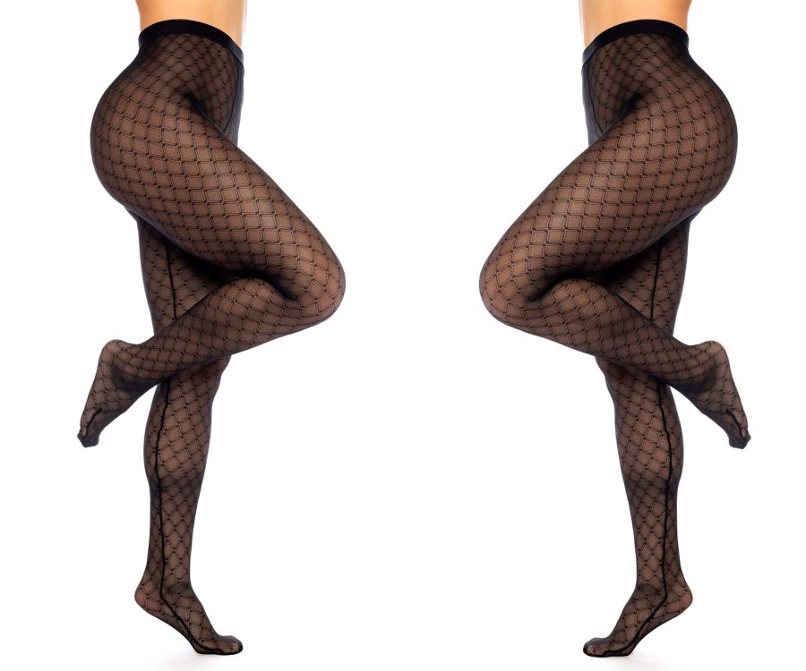 Mapale 1111 Diamond Mesh Pantyhose