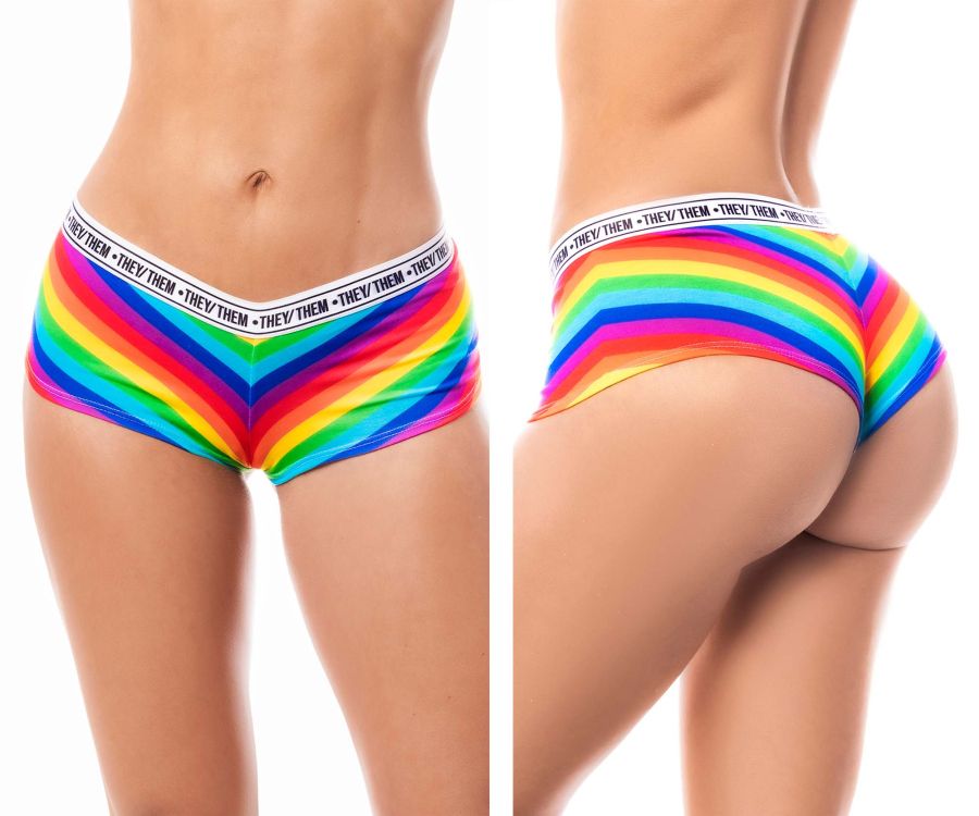 Mapale 122C Rainbow Cheeky Short