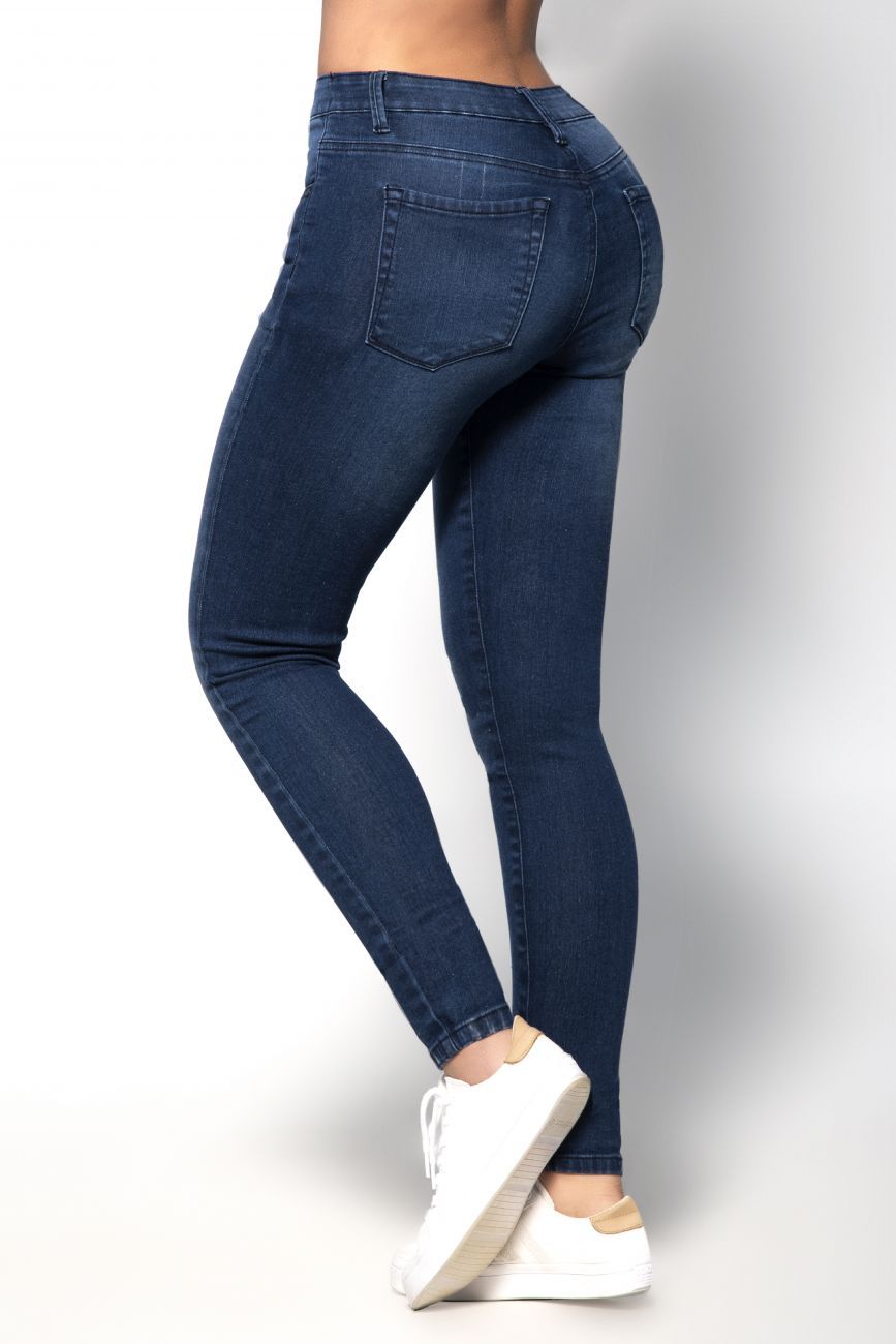 Mapale D1912 Butt Lifting Jeans with Body Shaper