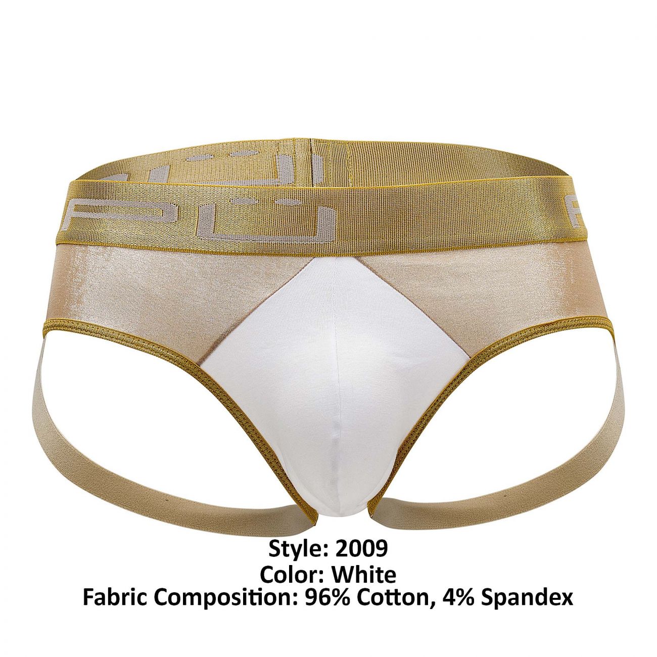 PPU 2009 Jockstrap White