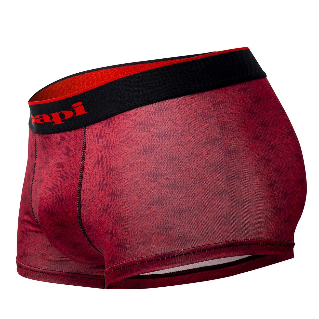 Papi UMPA048 Microflex Brazilian Trunks Red-Graphic