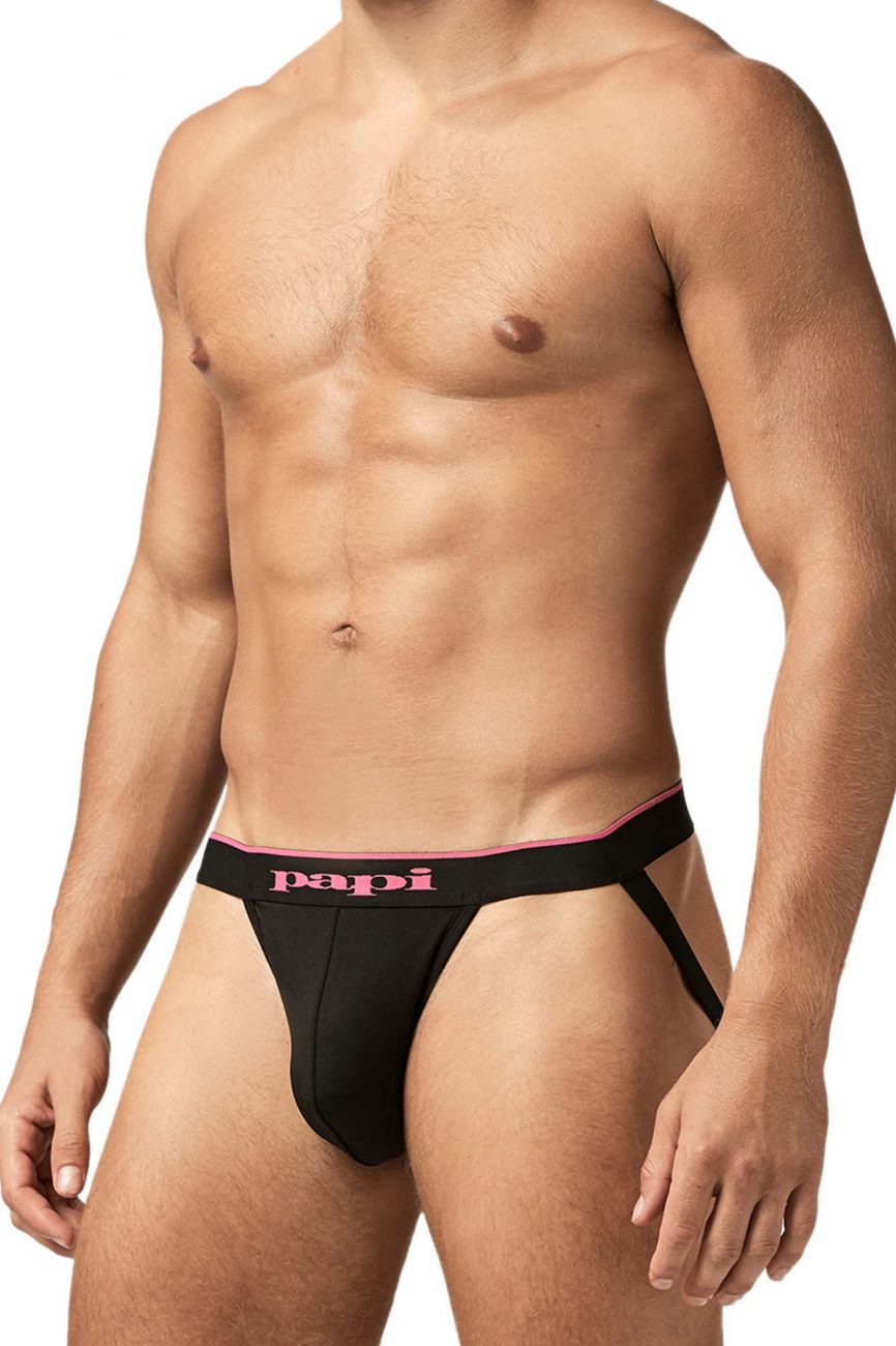 Papi UMPA049 Microflex Jockstrap Berry-Texture