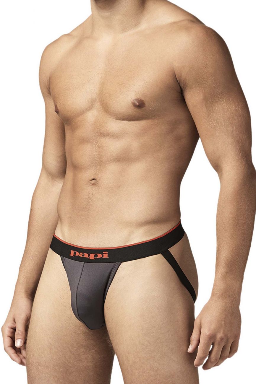 Papi UMPA049 Microflex Jockstrap Red-Leopard