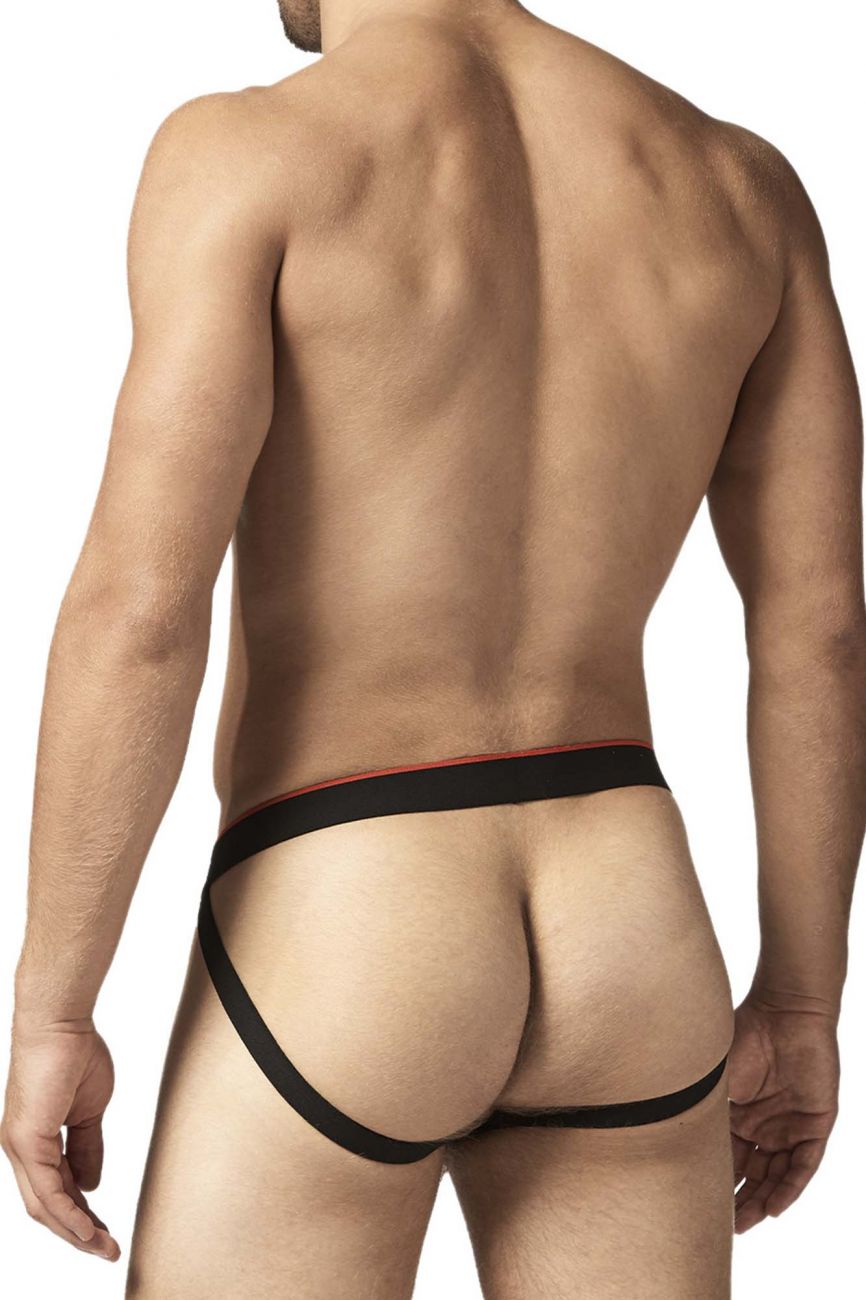 Papi UMPA049 Microflex Jockstrap Red-Leopard