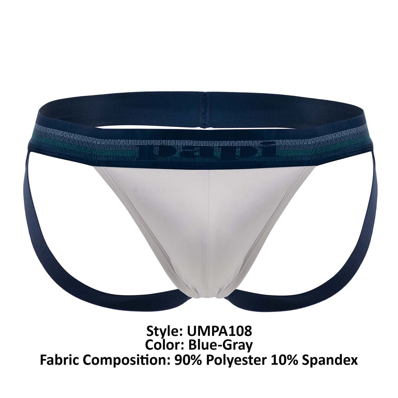 Papi UMPA108 2PK Microflex Performance Jockstrap Blue-Red