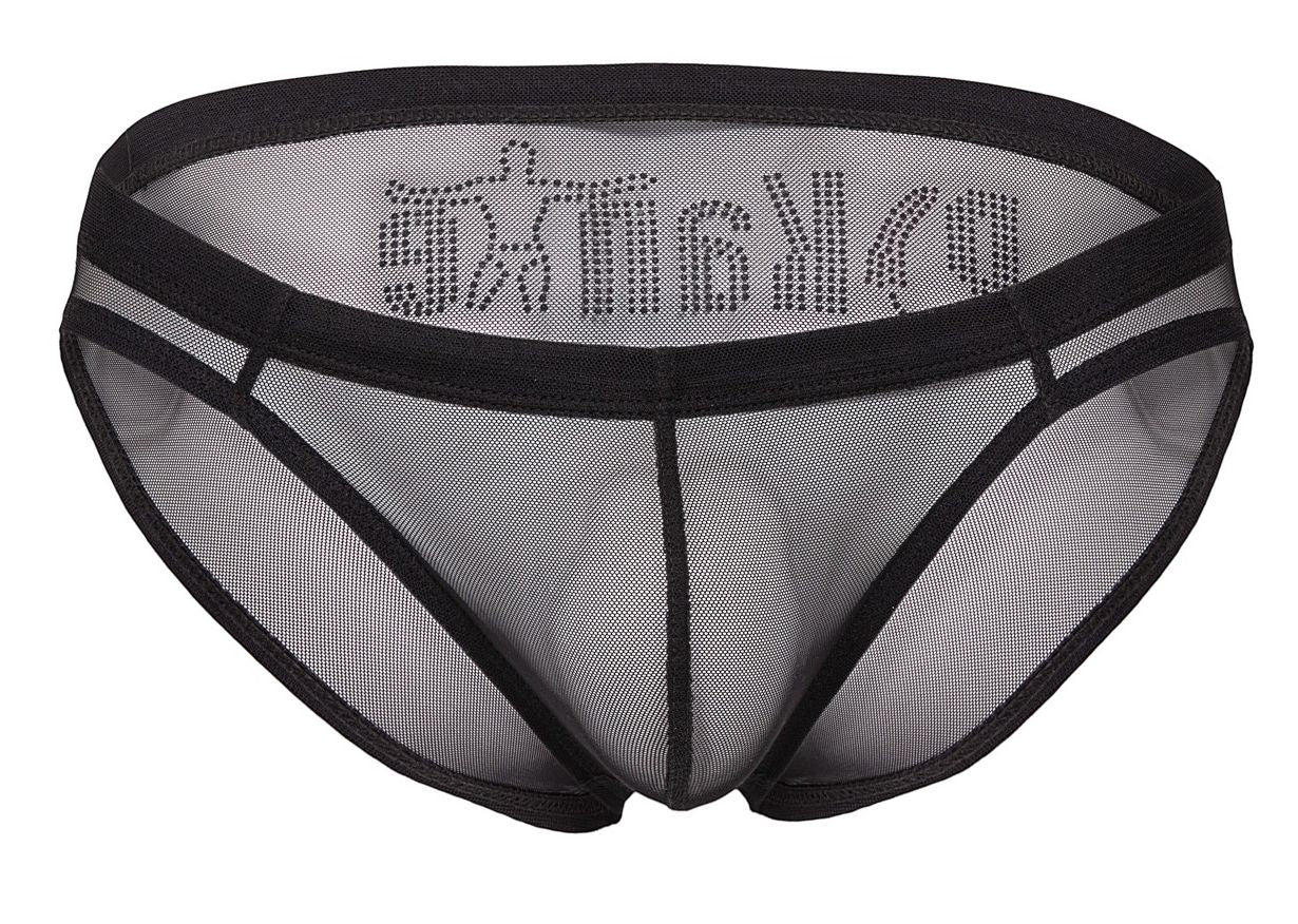 Pikante 1387 Sheer Sense Briefs Black