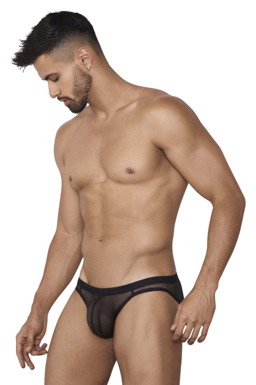 Pikante 1387 Sheer Sense Briefs Black