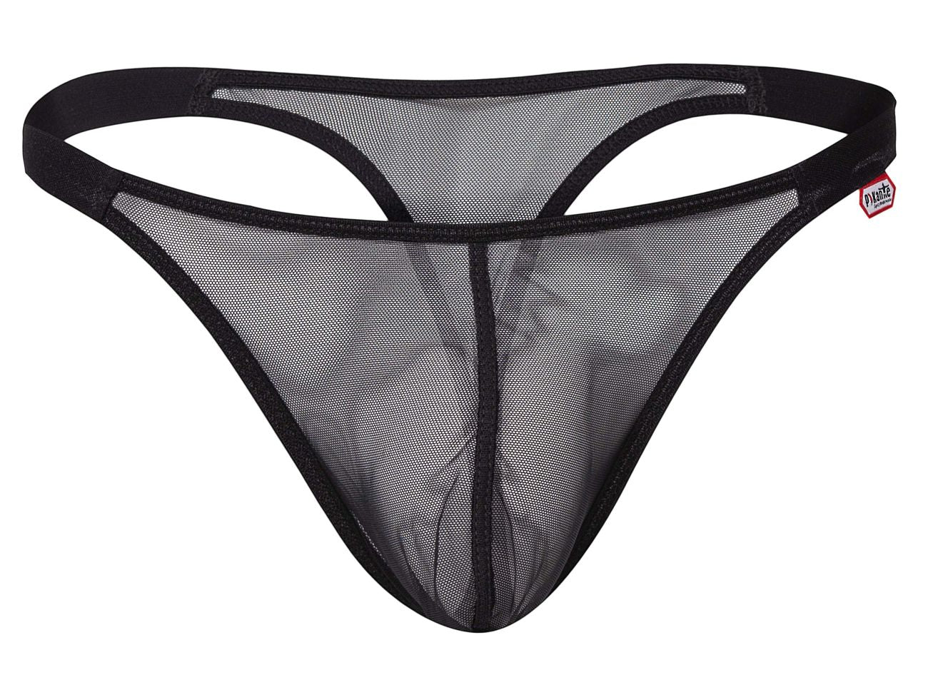 Pikante 1390 Sheer Gift Thongs Black