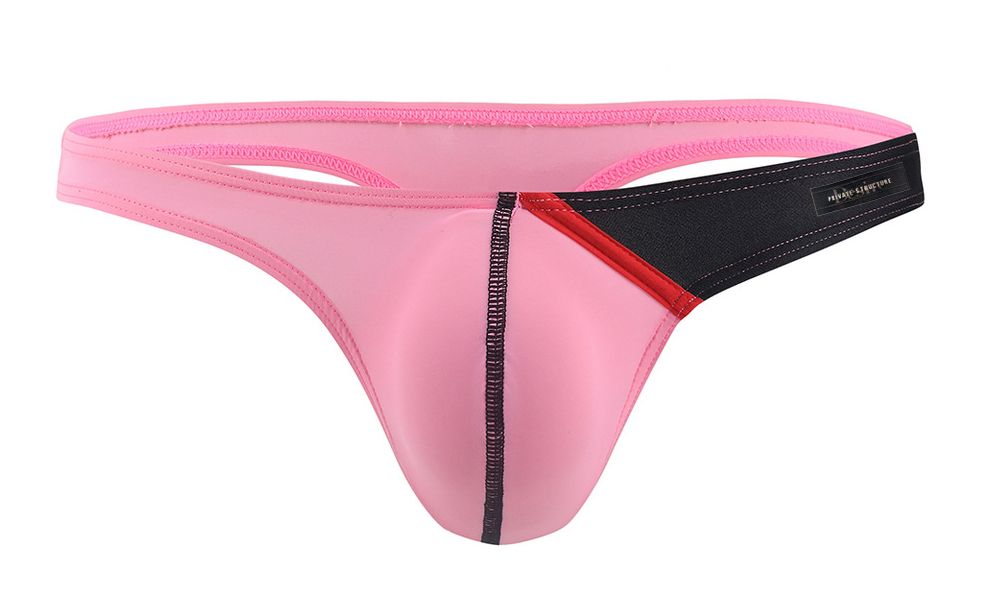 Private Structure DGUY4025 Desire Glaze G-String Pink