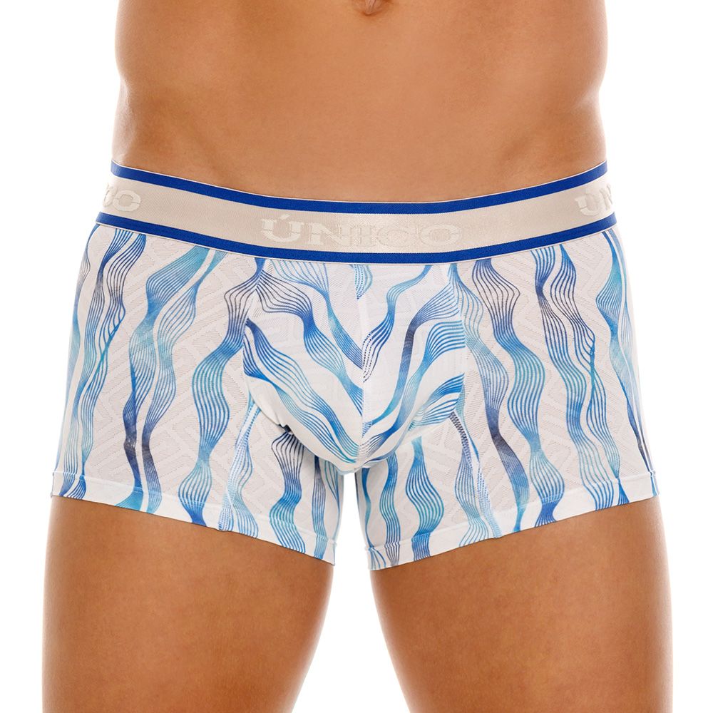 Unico 24100100116 Pomposo Trunks White Multi Coloured