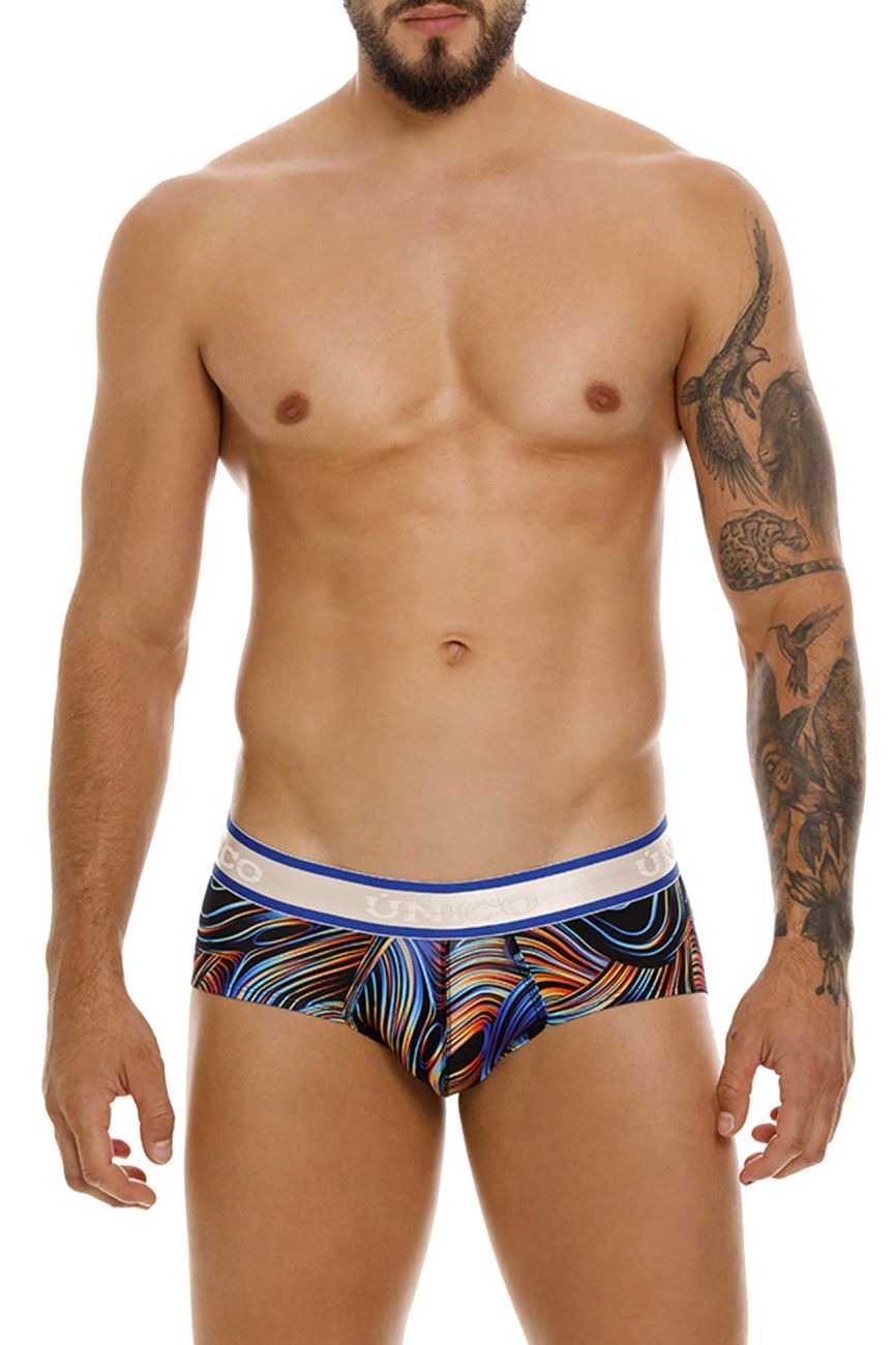 Unico 24100101104 Calamo Briefs Black Multi Coloured