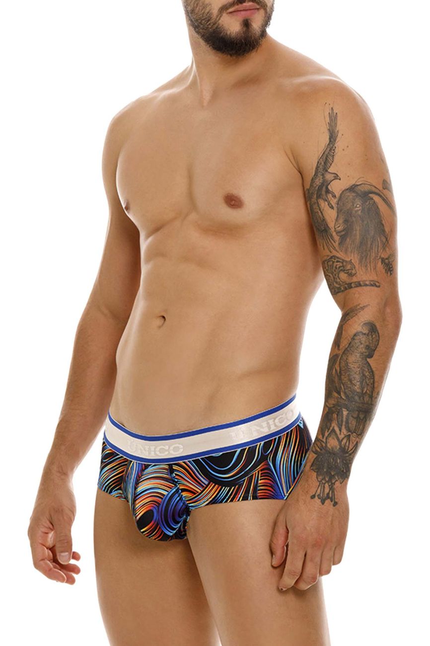 Unico 24100101104 Calamo Briefs Black Multi Coloured