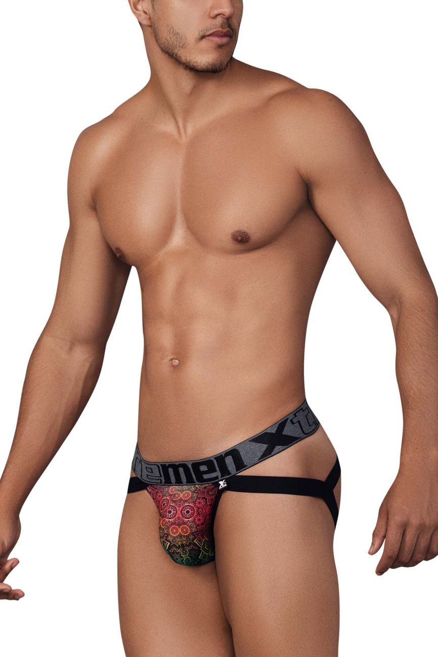 Xtremen 91148 Printed Microfiber Jockstrap Mandala