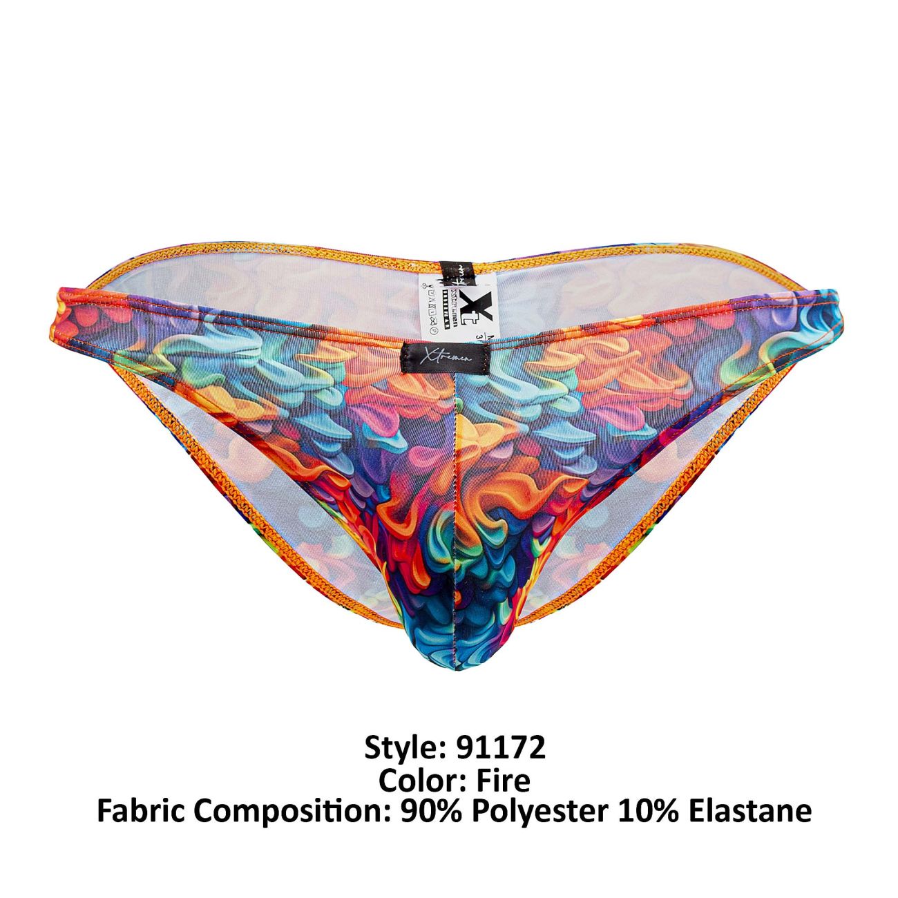 JCSTK - Xtremen 91172 Printed Bikini Fire