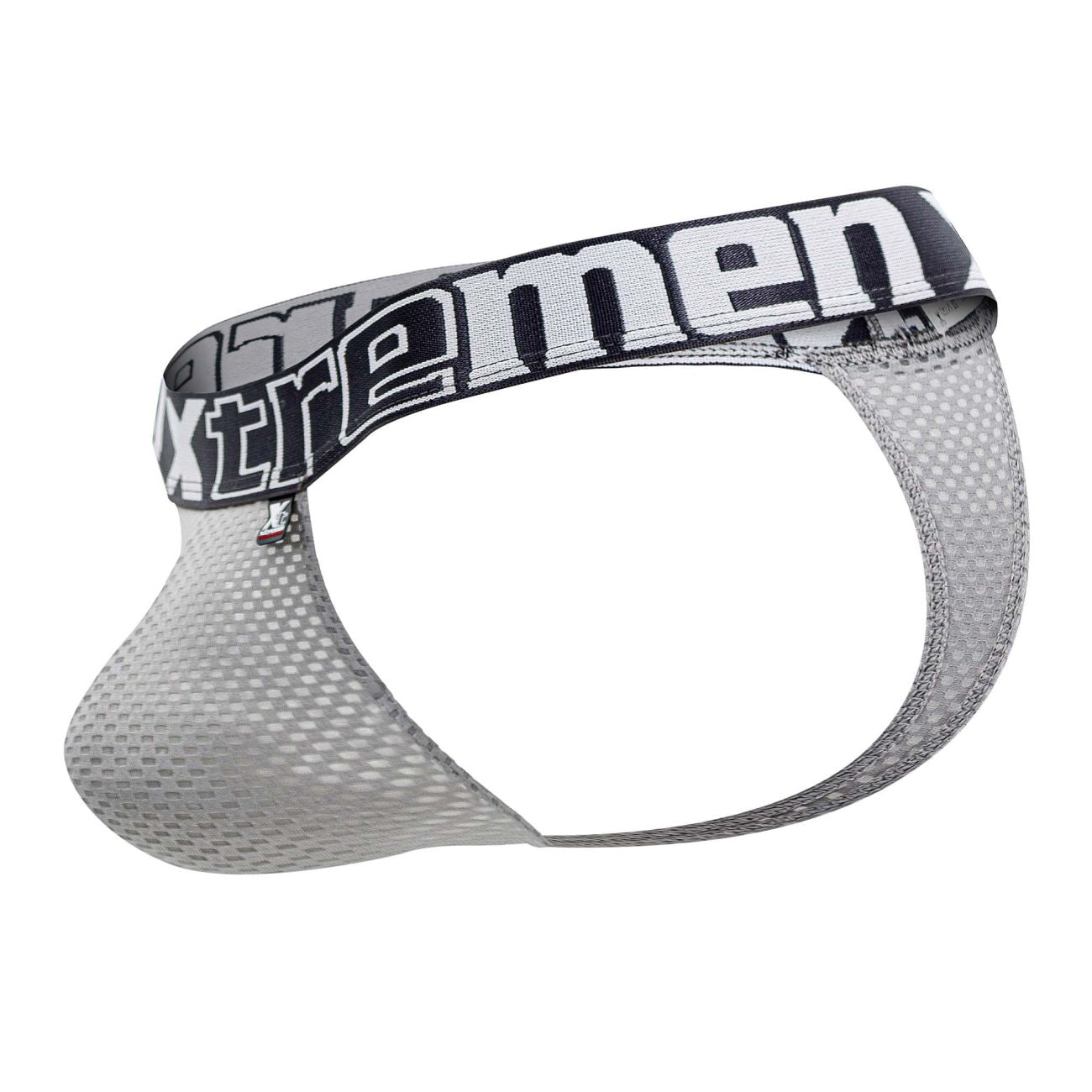 Xtremen 91184 Mesh Thongs Gray