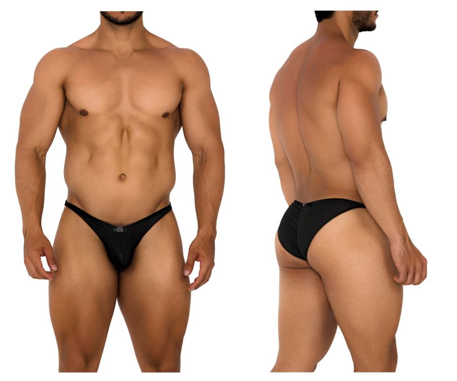 Xtremen 91186 Mesh Bikini Gray Black