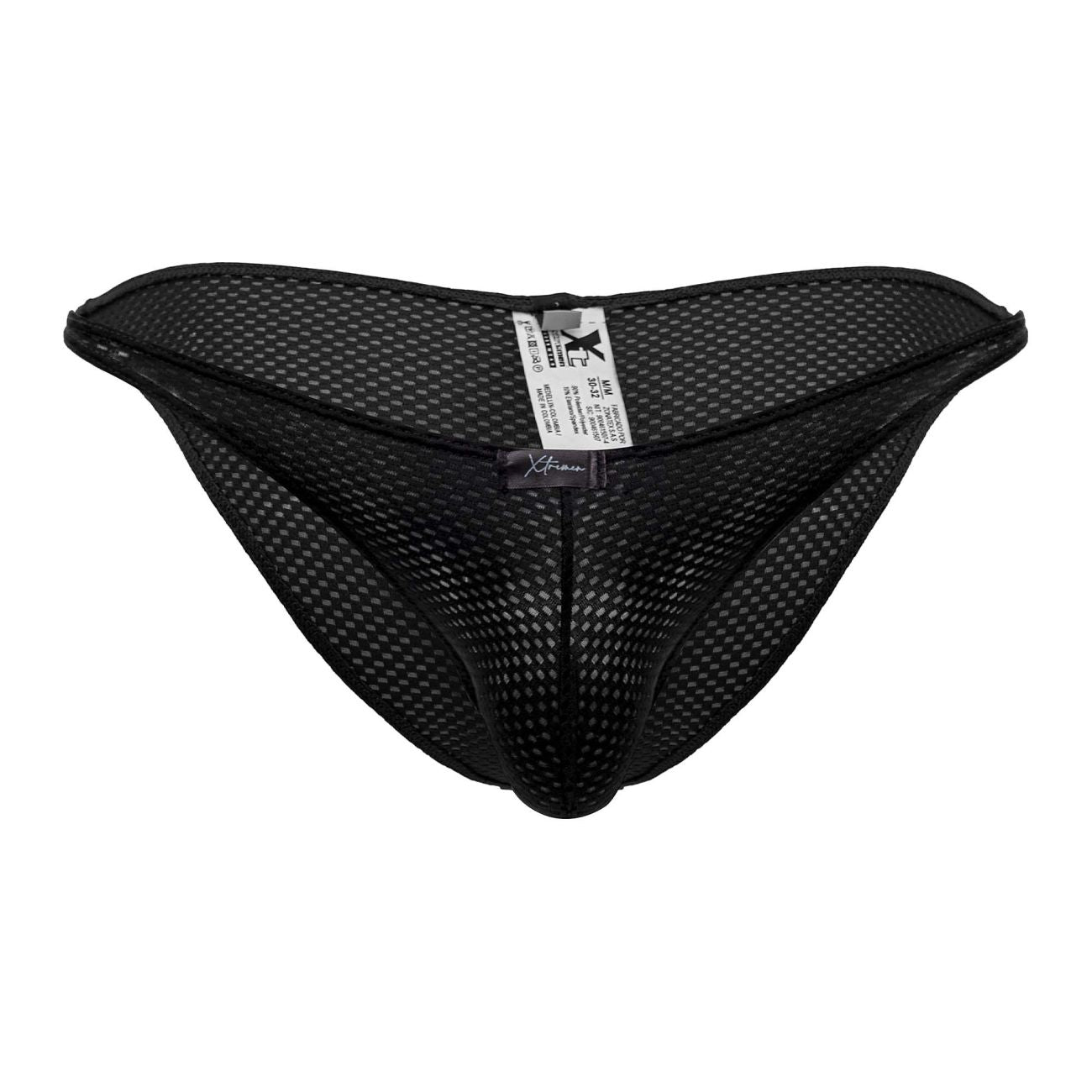 Xtremen 91186 Mesh Bikini Gray Black