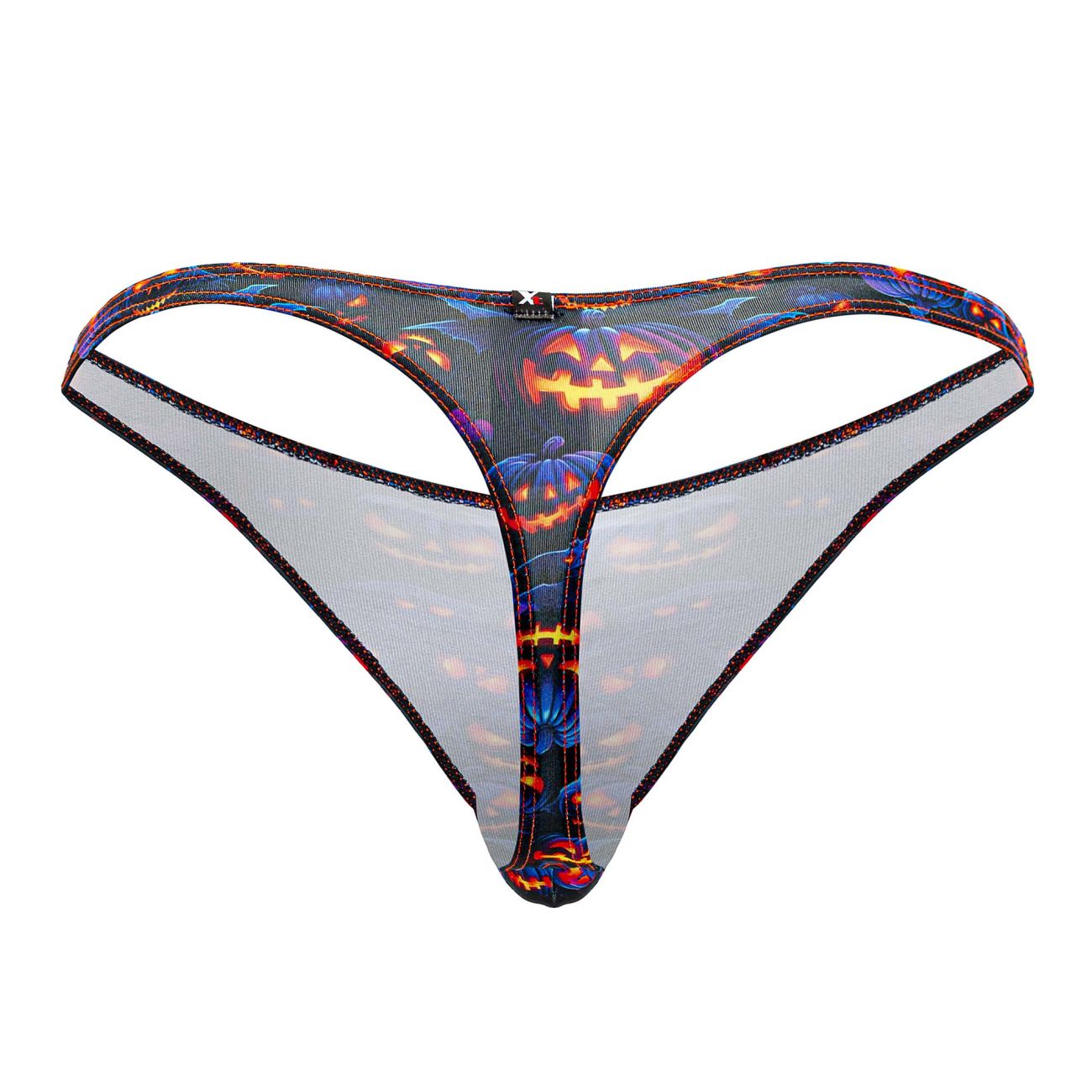 Xtremen 91194 Printed Thongs Halloween Pumpkins